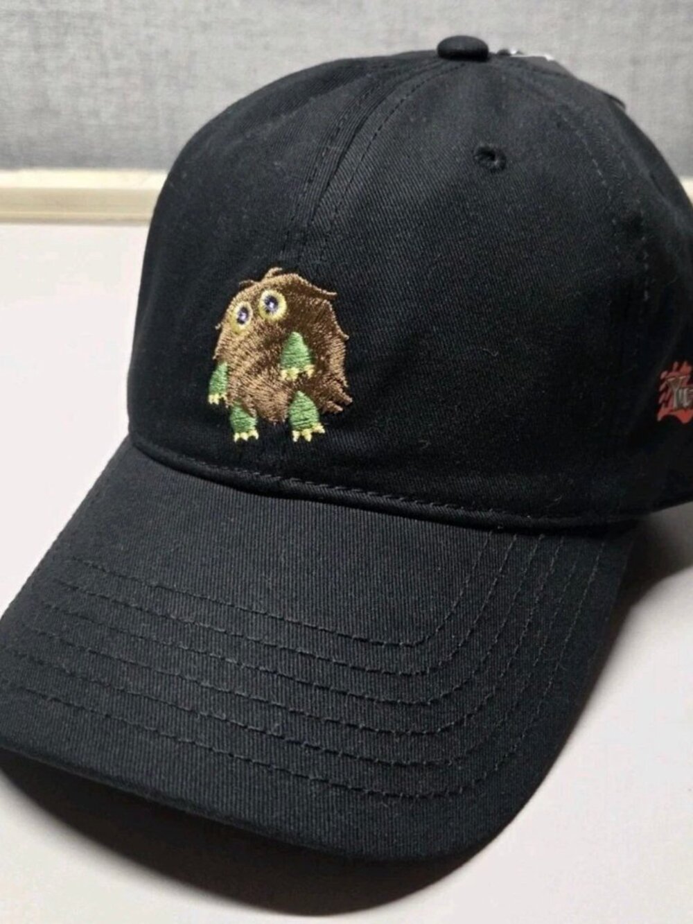 Yugioh Kuriboh Hat Cap Embroidered Black One Size 100% Cotton Konami 2020 NWT